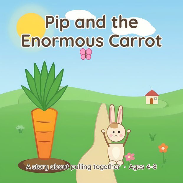 Cover of Pip and the Enormous Carrot
